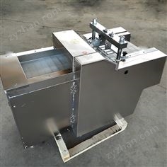 五花肉切塊機，榮昌廠家制造魚肉切塊機，凍肉切條設備